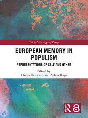 cover image of European Memory in Populism